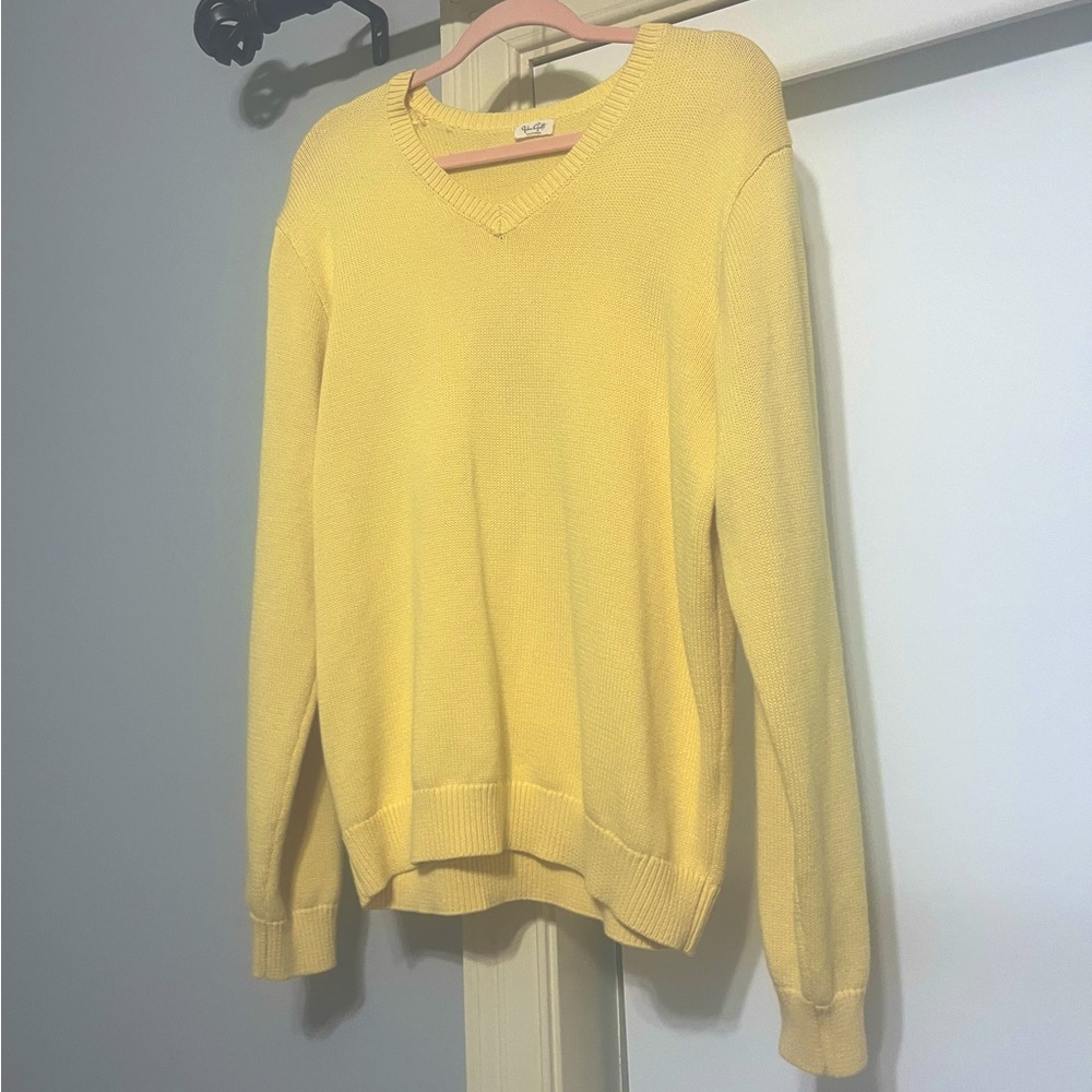 Brandy Melville Yellow Sweater